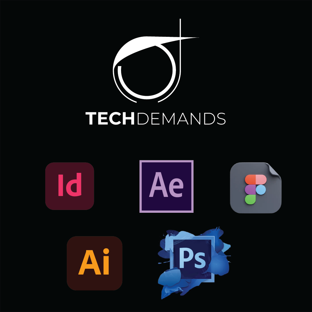 TECH DEMANDS Brand Identity & Corporate Graphics